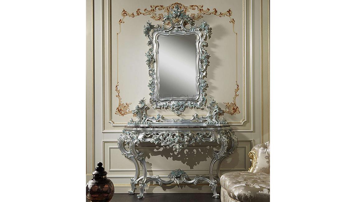 VIMERCATIBaroque luxury console art. 770 玄關桌