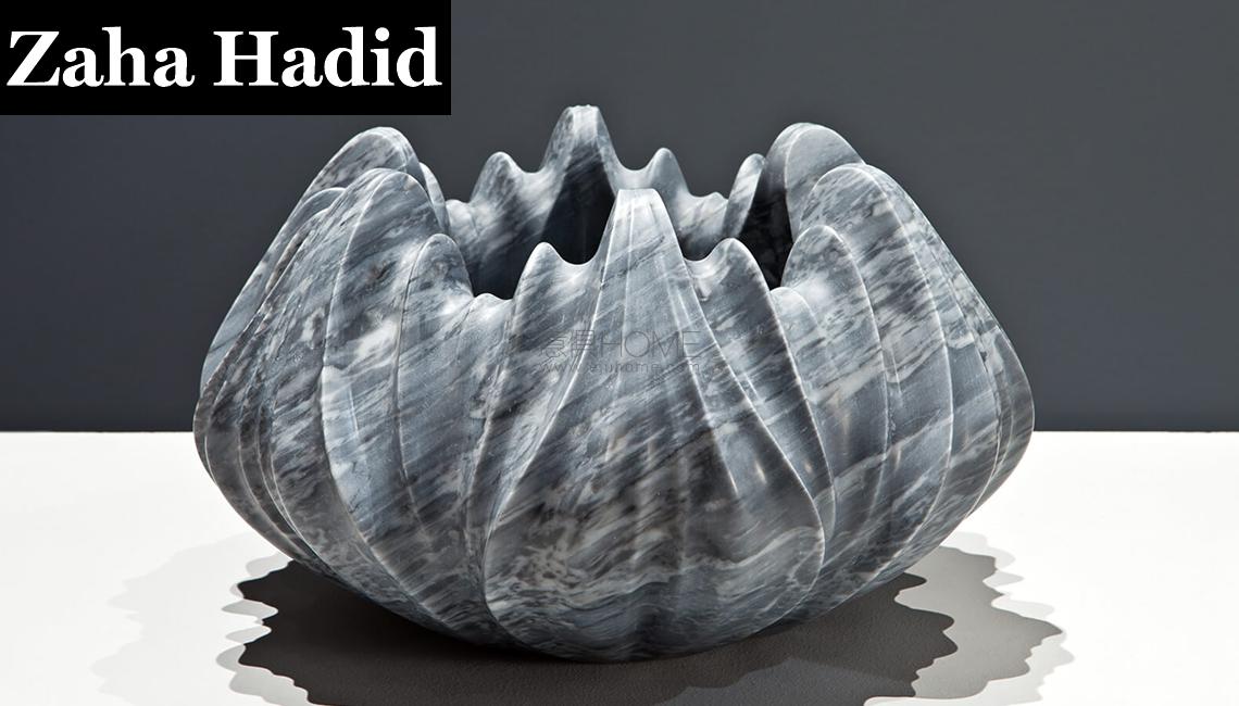 CITCOTau Vases 大理石花瓶 zaha hadid
