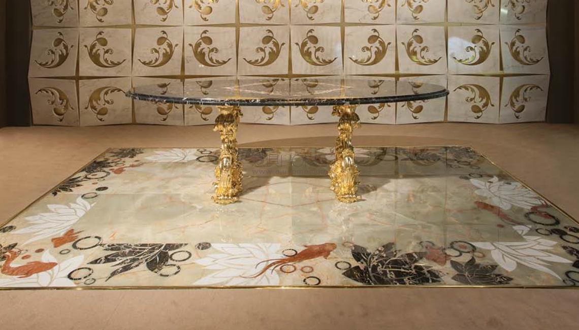 CITCOgoldfish 大理石地毯