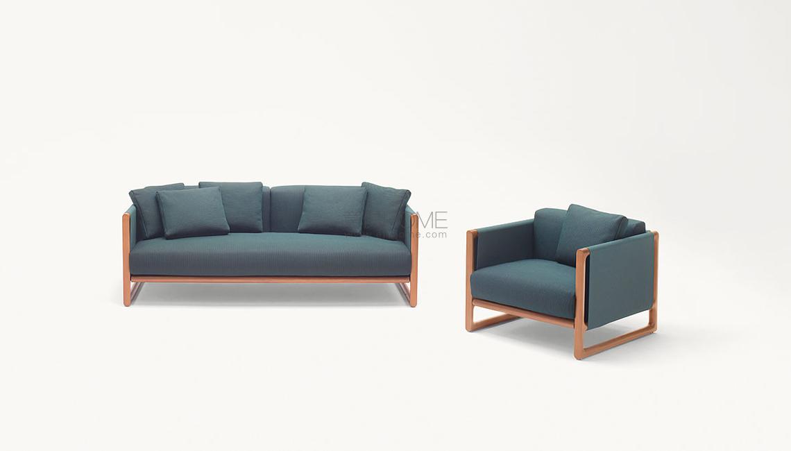 PAOLA LENTIPortofino戶外休閑椅-沙發