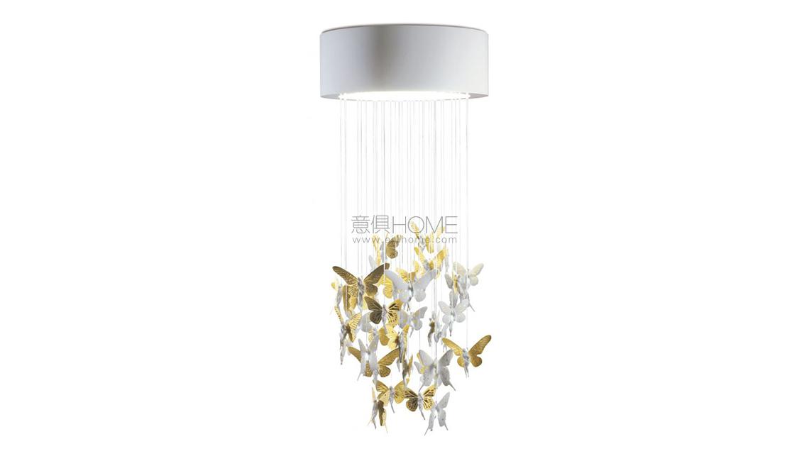 LLADRONiagara Chandelier 0.60m. Golden Luster吊燈