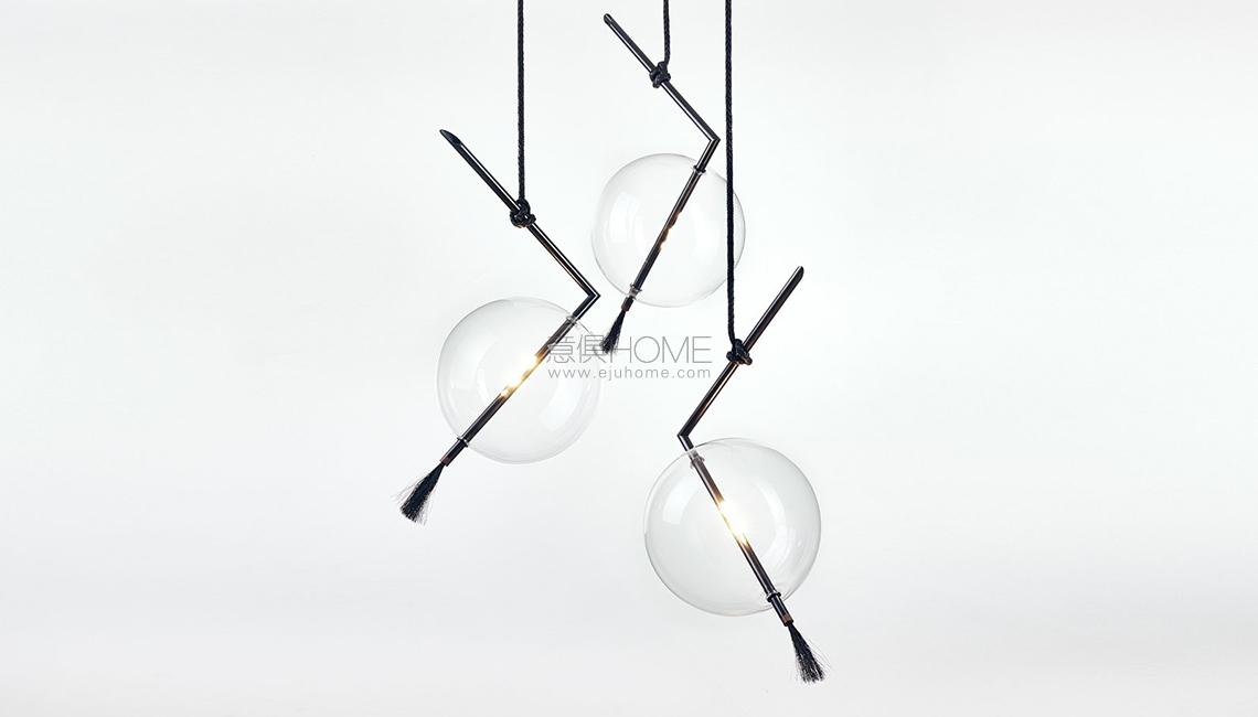 SILVIO MONDINO STUDIOChemistry Nuvole - Pendant - 3 Lights 吊燈