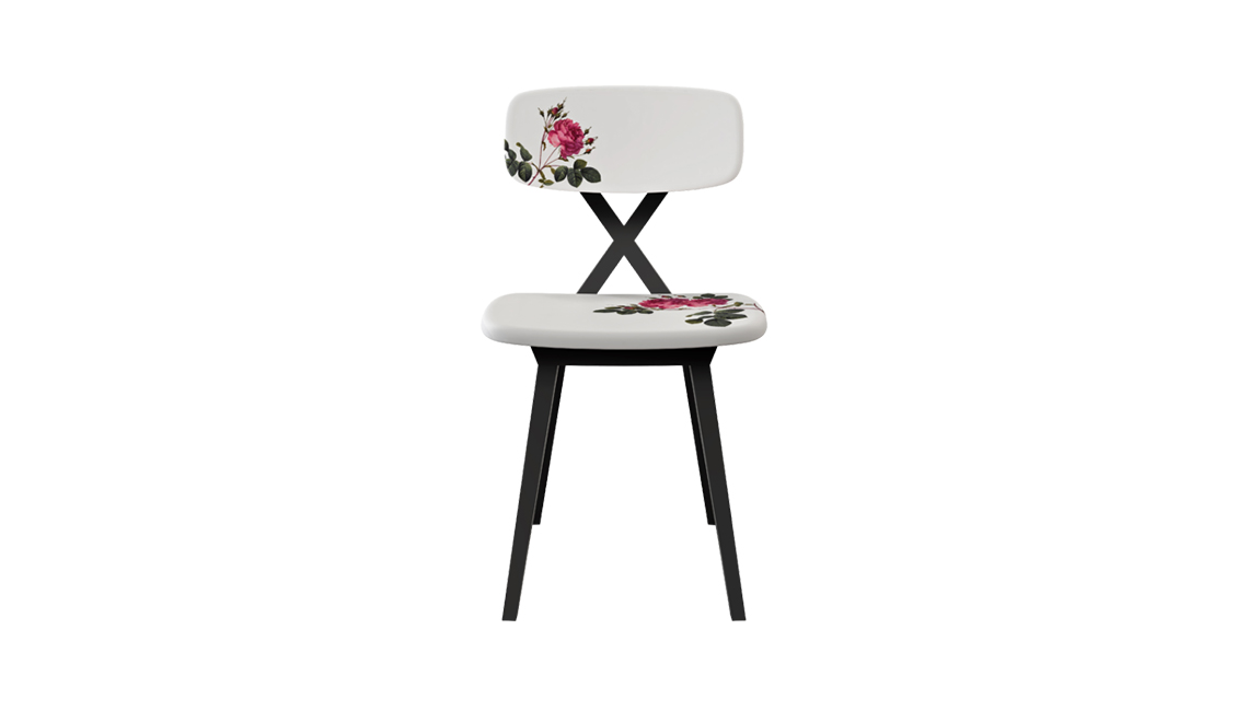 QEEBOOX CHAIR WITH FLOWER CUSHION椅子