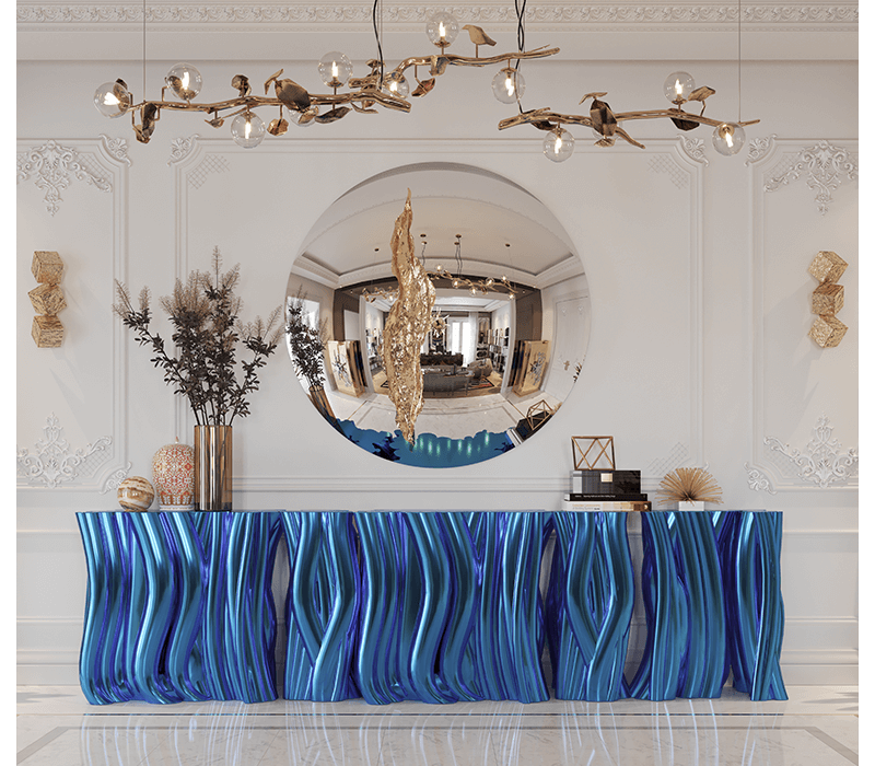 BocaDoLoboMONOCHROME BLUE 玄關桌