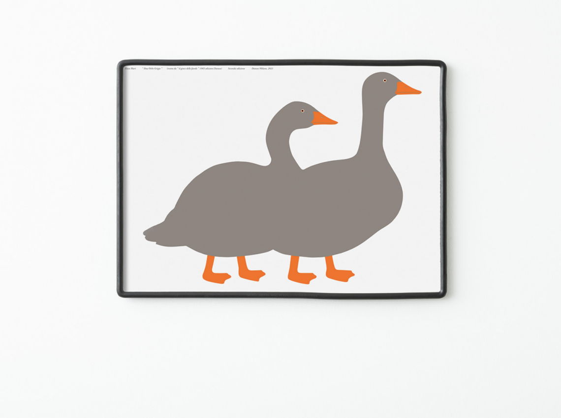 DANESEMILANODue Oche Grigie 藝術畫