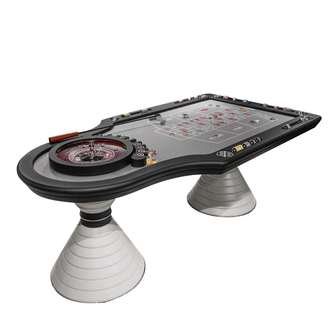 Vismara DesignROULETTE GRAY TABLE游戲桌