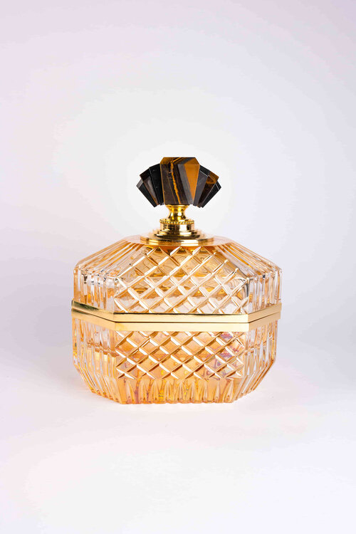 Tosco TicciatiThe Deco Jewel 金首飾盒 虎眼石