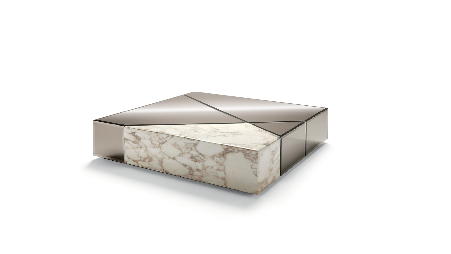 OPERACYRANO 大理石鏡子茶幾