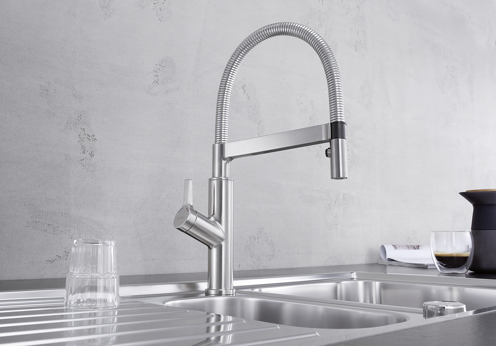 BlancoSOLENTA-S Senso Lever left 水龍頭