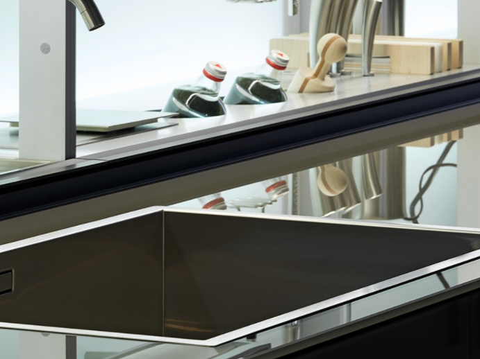 VALCUCINEArtematica Vitrum Lucido Terra廚房