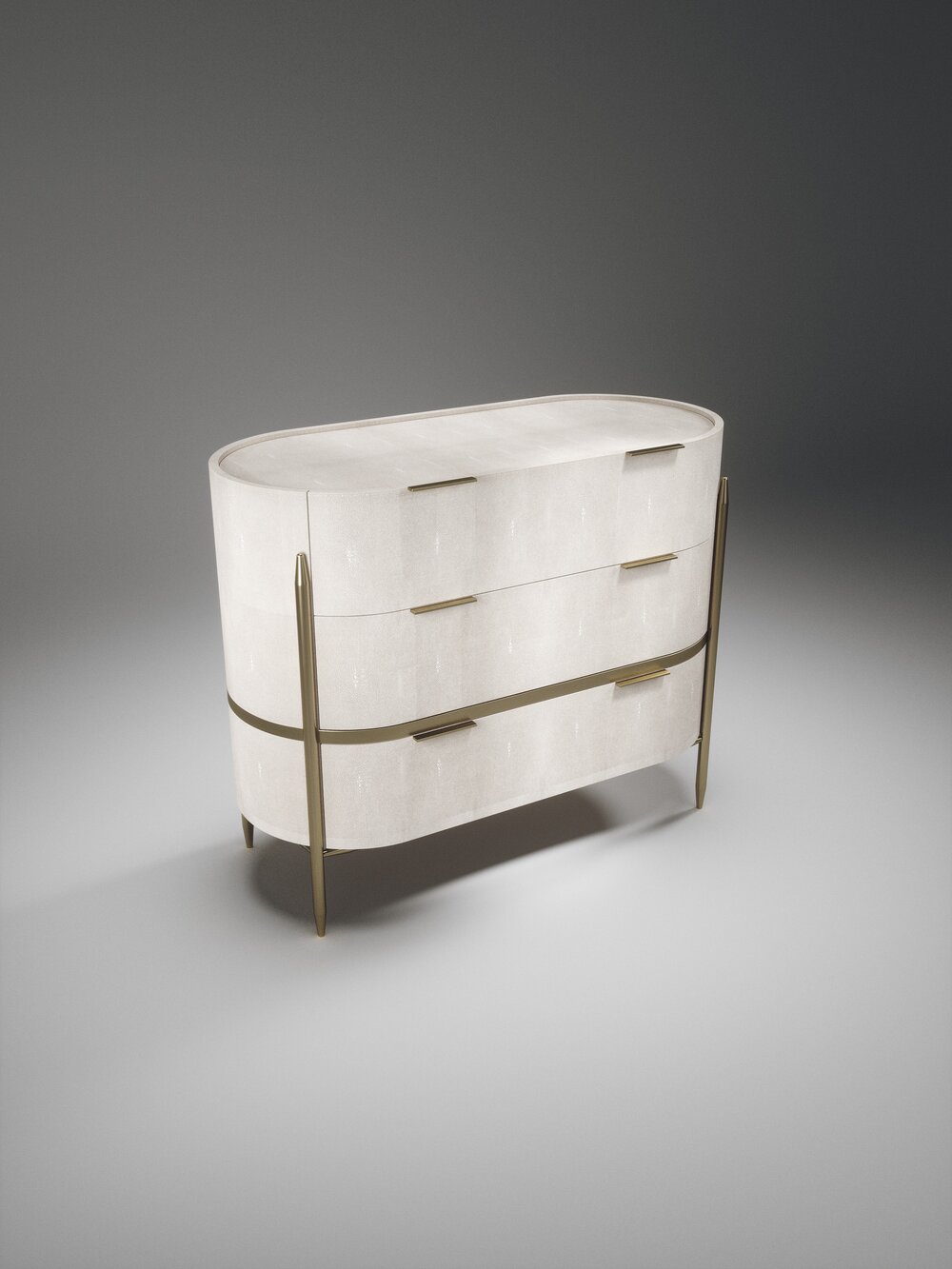 KIFU PARISDandy Oval Chest斗柜